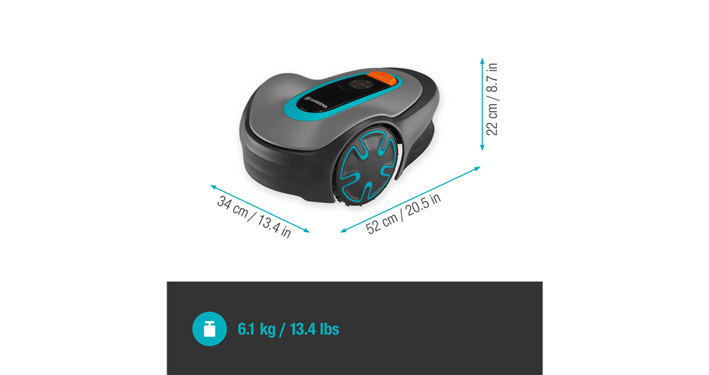 Robot Cortacésped AUTOMOWER SILENO 250m²