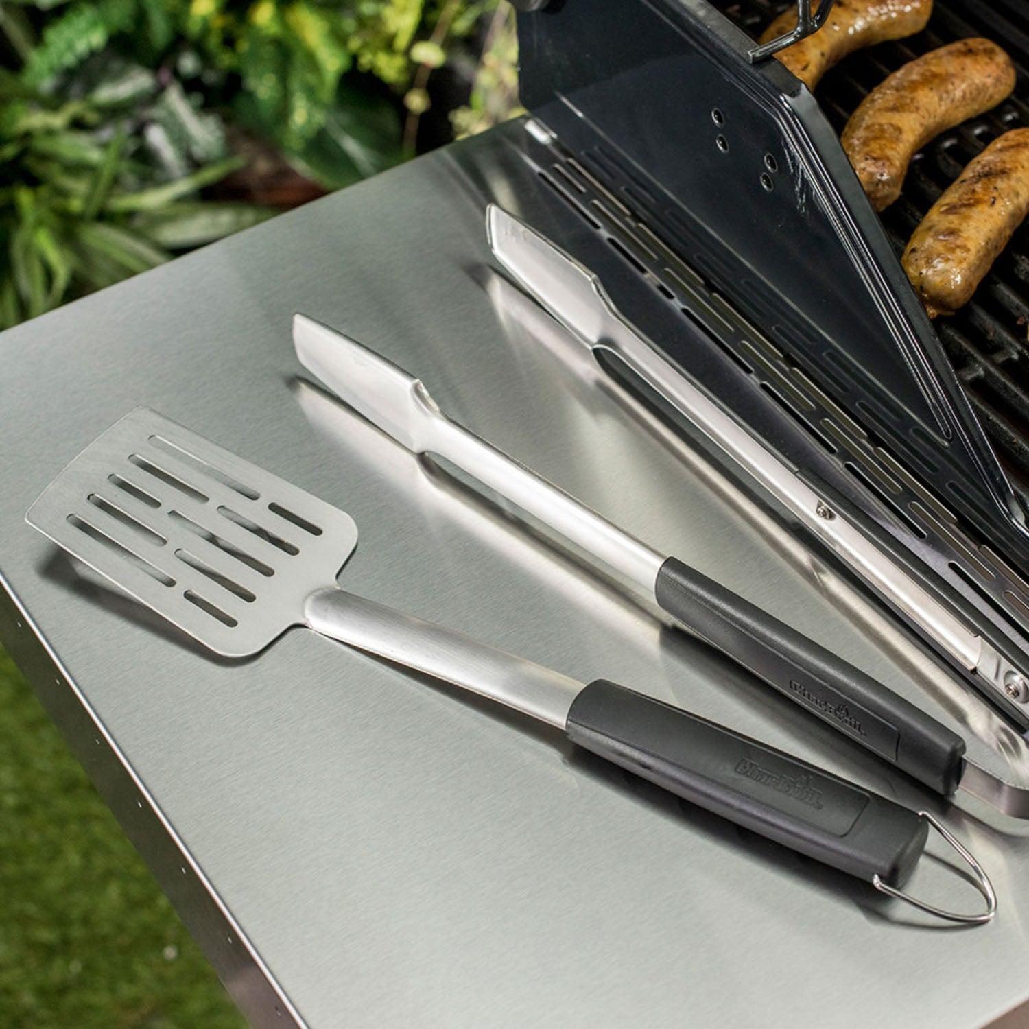 Set Pincel, Pinza Y Espátula